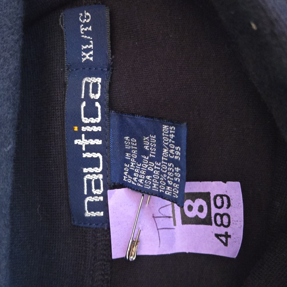 NAUTICA Men's Black Turtleneck XL/XT - Picture 3 of 3